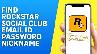 How to Find Your Rockstar Social Club Email/ID/Password and Nickname screenshot 1