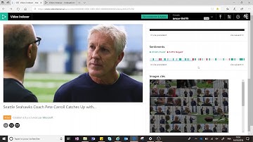 [DEMO] Vidéo indexer -  Comment extraire le pouvoir de la vidéo ?