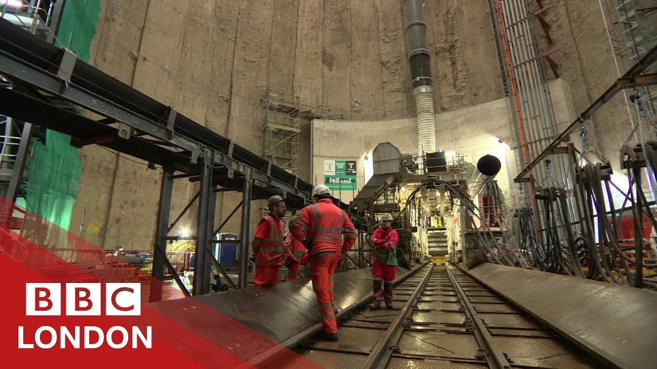 Inside London's new super sewer BBC London YouTube