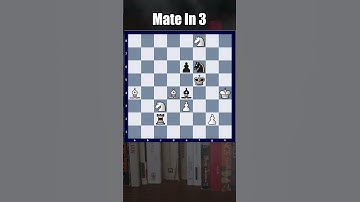 White To Move For Mate In 3 #chess #short #matein3