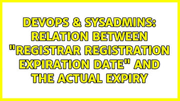 DevOps & SysAdmins: Relation between "Registrar Registration Expiration Date" and the actual expiry