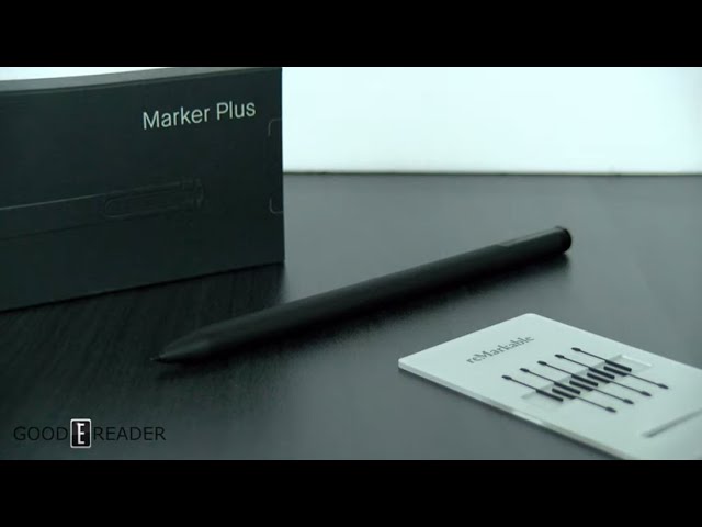 Unboxing the reMarkable 2, Marker Plus Pen & Book Folio 
