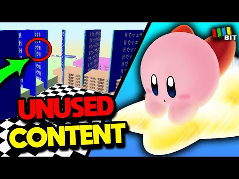 Kirby Air Ride UNUSED Content LOST BITS TetraBitGaming