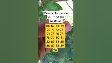 Double Tap When You Find The Mistake:Epi-364.Try Your Skills! #shorts #puzzlegame #brainteaser