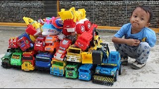 Mainan Mobil - Belajar Warna & Nama Kendaraan - Unboxing Mainan Anak Laki-laki