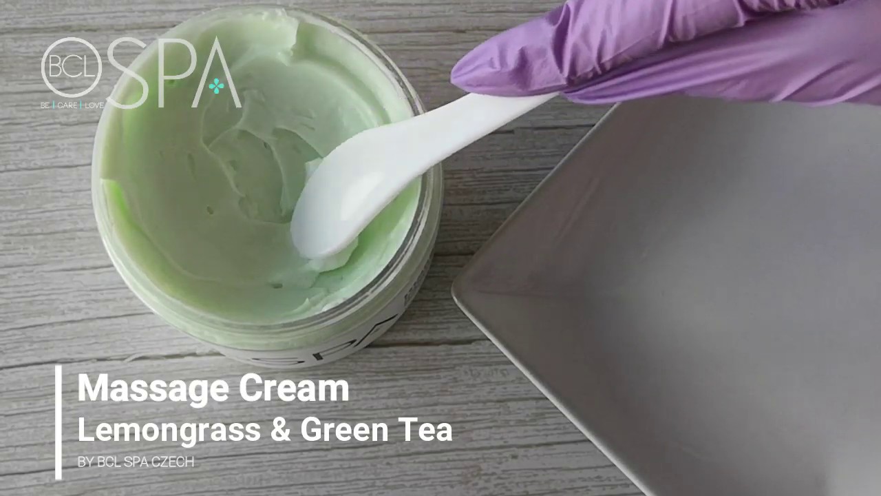 bcl spa massage cream lemongrass