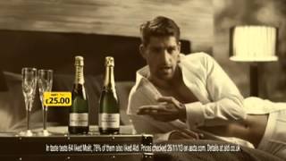 Aldi Chdanagne Model Advert hilarious