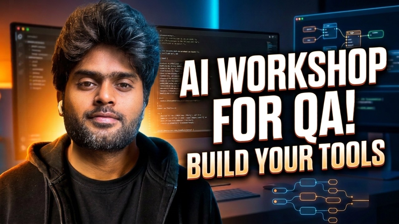 The 4 Things Every QA Engineer Must Test in AI Agents (Live Promptfoo Workshop)AI workshop 1