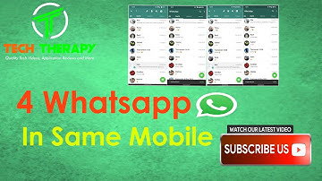 How to Use 4 Whatsapp In single Mobile | Multiple Accounts In Same Phone