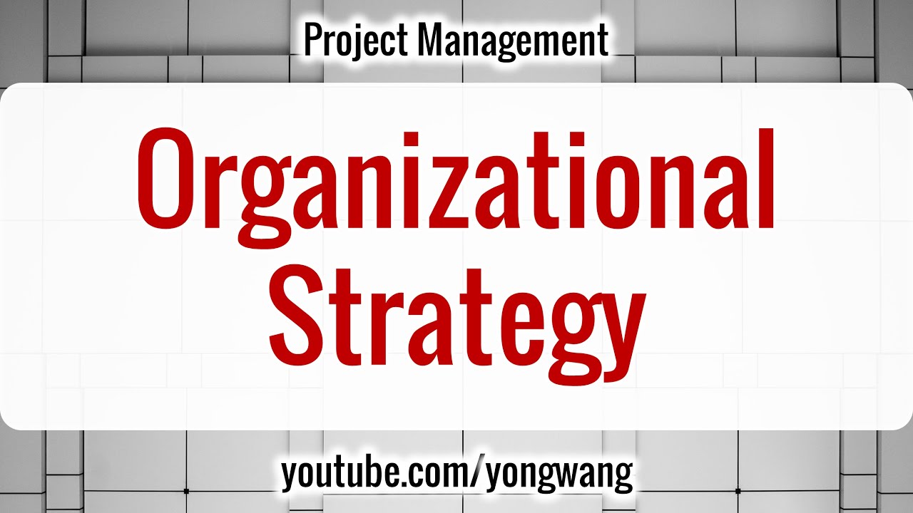 Project Management 03: Organizational Strategy