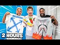 2HYPE 2 HOUR CUSTOM OUTFIT DIY CHALLENGE!