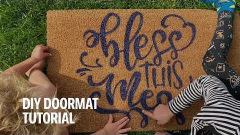 DIY Doormat Step-by-Step Tutorial
