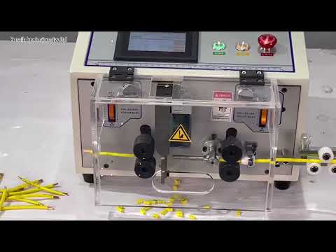 Updated SWT-508-E-S Touch Screen Computer Automatic Wire Stripping Cutting Crimping Machine