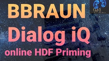 Online HDF Priming:Dialog iQ|YM DIALYSIS EDUCATION|Yasir Mankada