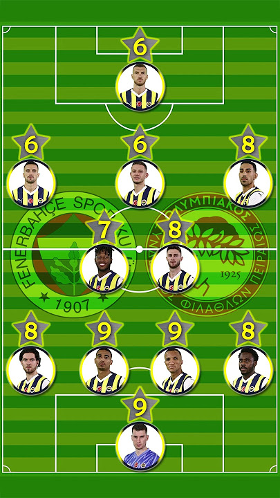 Fenerbahçe Olympiakos 1-0 (2-3) / Fenerbahçe Oyuncu Puanları