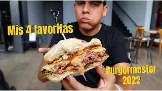 Probando las mejores Hamburguesas del BURGERMASTER 2022 en Barranquilla  Mis top de Favoritas