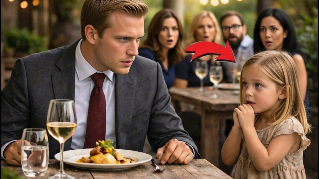 “PAPÀ, POSSO MANGIARE CON TE?” — LA DOMANDA CHE HA DISTRUTTO L’ORGOGLO DI UN MILIONARIO