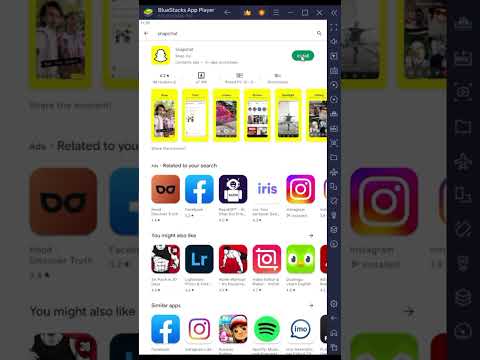 How to Install Snapchat on PC and Windows 11/10/8/7 & Mac #shortvideo