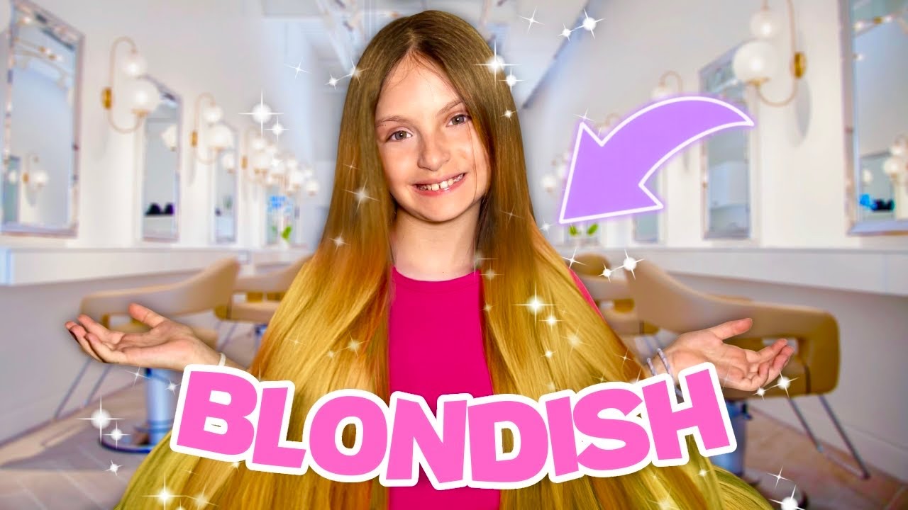 Ludovica VA dal PARRUCCHIERE e si FA BIONDA di NASCOSTO 😱