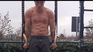 Quick Full Body Workout Routine on Rings | Gonex