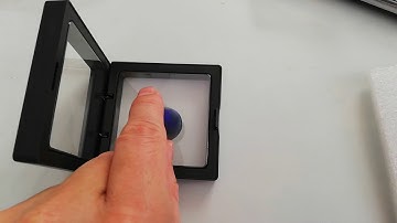 10x (6.85cm*6.85cm) Suspension / Floating Display Box COIN Gemstone