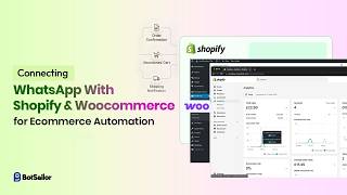 How to connect Shopify & Woocommerce to WhatsApp automation