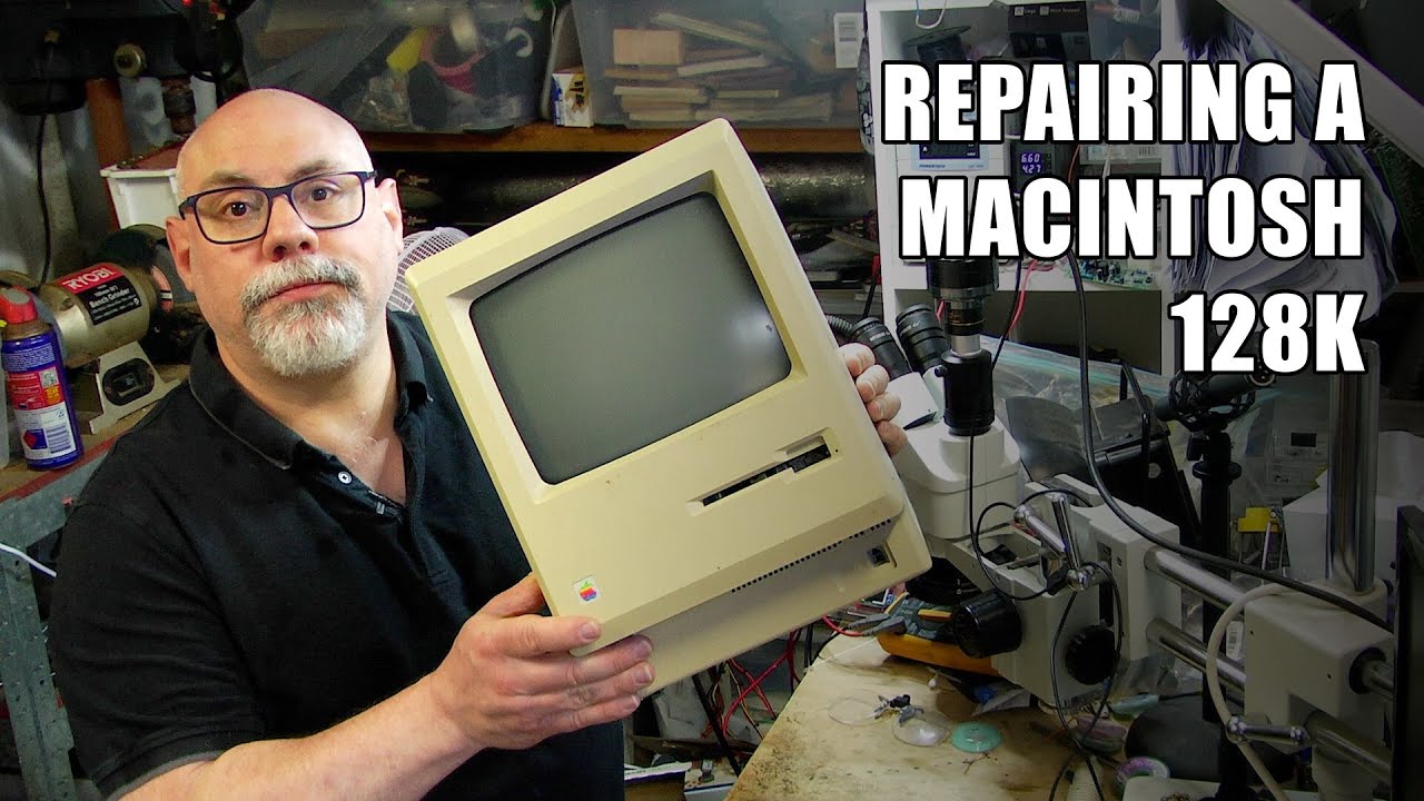 Repairing a Macintosh 128K - YouTube