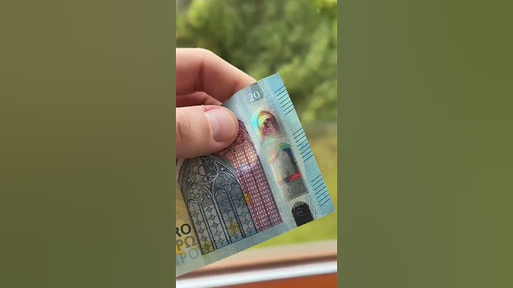 Falschgeld bekommen?!