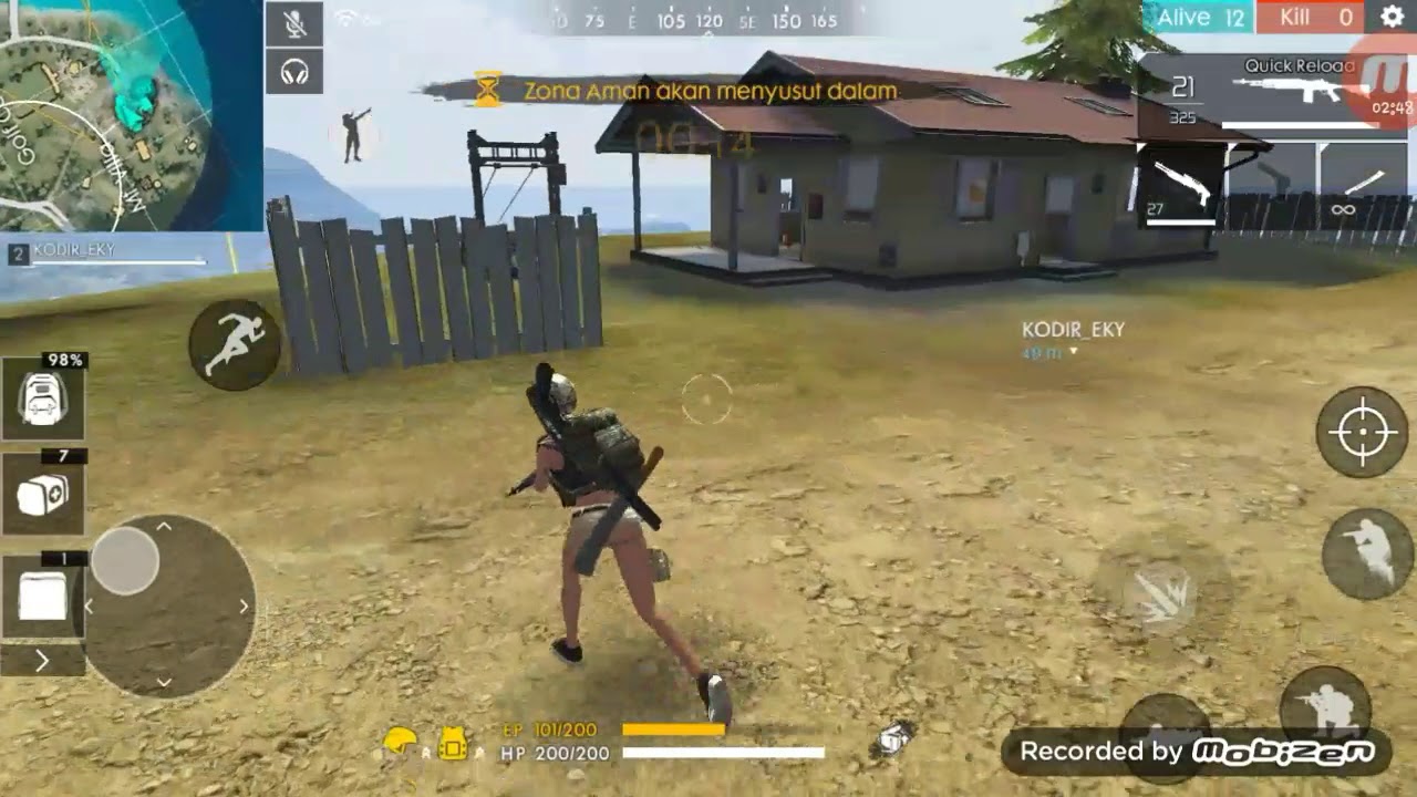 Kena Bokong Maen Free Fire