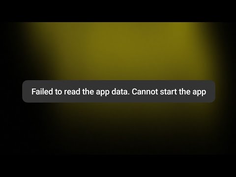 How To Fix failed to read the app data cannot start the app problem realme | oppo 2022
