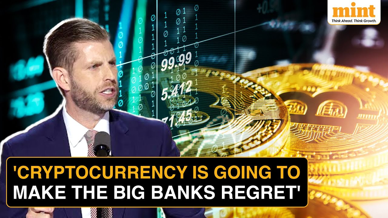 ‘Crypto World To Take Over Big Banks’: Eric Trump’s STRONG Comments | Watch