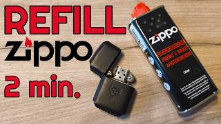 How to Refill a Zippo Lighter (2 Minute Quick Guide)