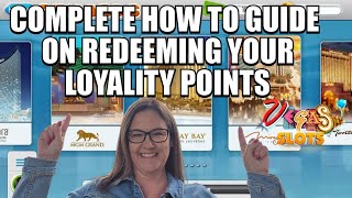 MY VEGAS APP | A COMPLETE HOW TO GUIDE ON REDEEMING YOUR LOYALITY POINTS screenshot 3