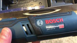 Аккумуляторный гравер BOSCH GRO 12V-35 в коробке (12.0 В, БЕЗ АКБ, 32000 об/мин),Артикул: 06019C5000