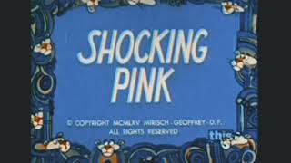 The Pink Panther Show Shocking Pink Le Cards