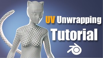 Blender character modeling tutorial - UV Unwrapping-  part 4