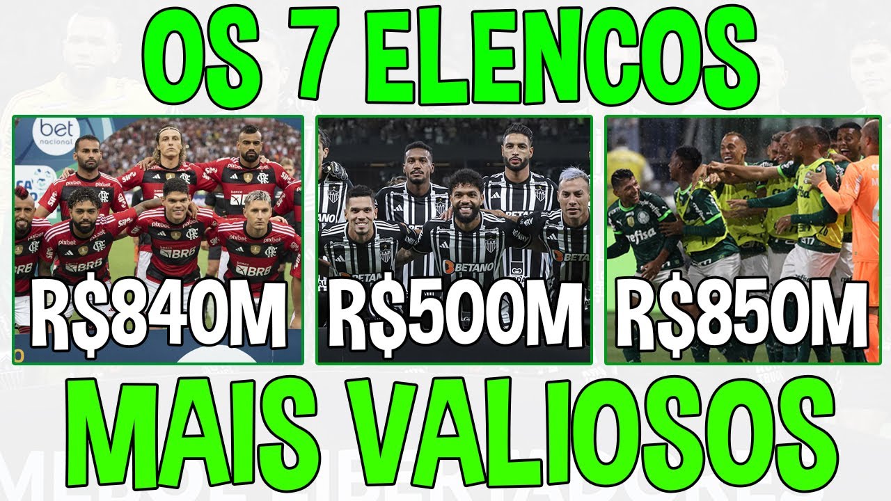 jogadores mais valiosos por time do Brasileirão série A