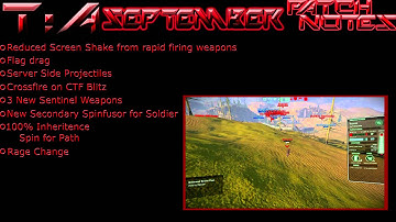 Tribes: Ascend NEW September Patch 1st LOOK + Updates