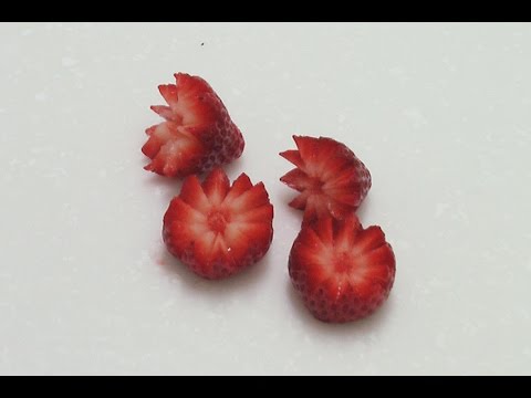 スイーツレシピ フルーツの飾り切り Youtube