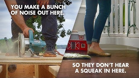 AdvanTech Subflooring Products for Quiet, Stiff Floors