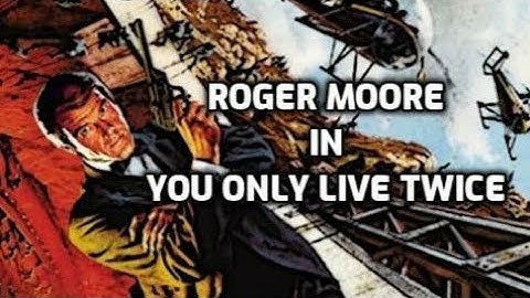 Roger Moore - James Bond 007 - In You Only Live Twice Gunbarrel.