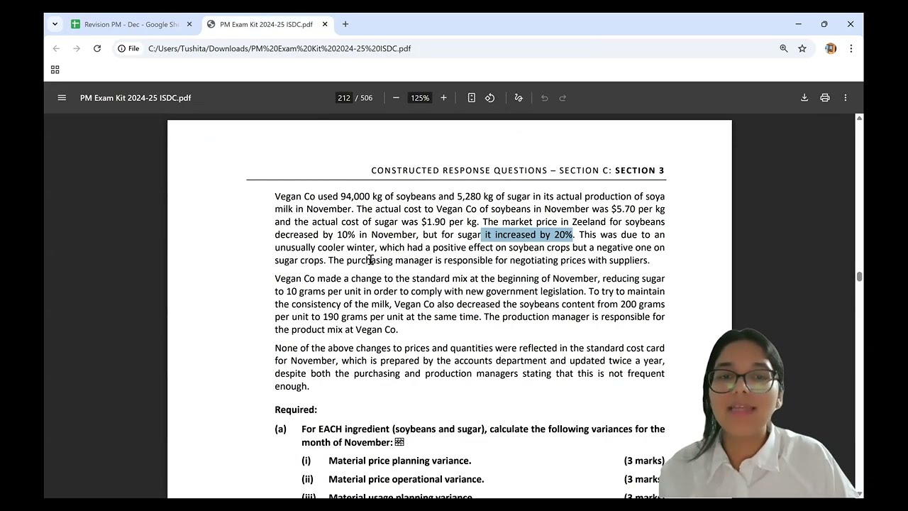 АССА ПМ | Веганская компания | Март/июнь 2023 г. Обзор прошлого доклада | Тушита Гупта | @beingacca
