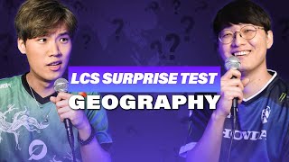 How BAD are pro players at World Geography? - Surprise Test