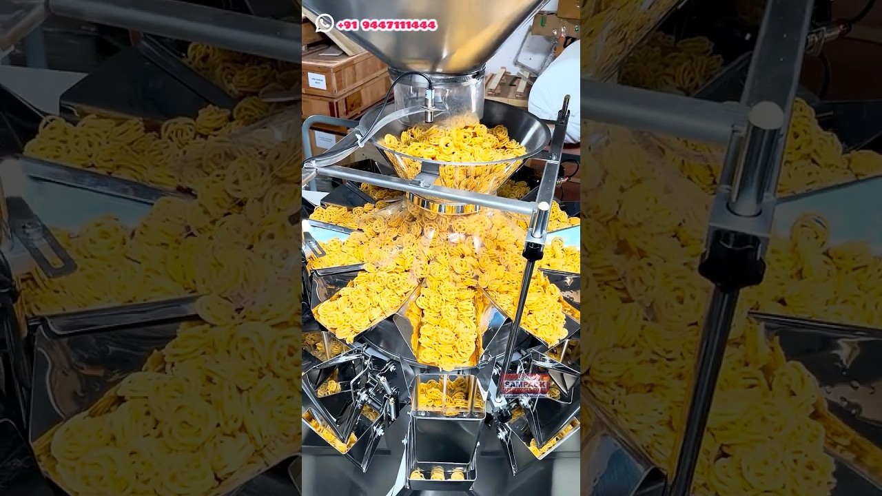Multihead Weigher Accuracy &ndash; Every Gram Counts! ✅One Machine, Multiple Products, Perfect Weight 🏭⚙
