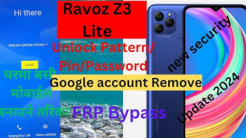 Ravoz Z3 Lite Hard Reset | Ravoz Z3 Lite FRP Bypass | Google Account Unlock Without PC Without Net