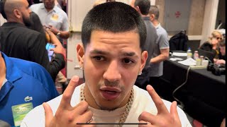 EDGAR BERLANGA DETAILS RUN IN W\/ TANK DAVIS AT THE CLUB; SAYS CANELO IS THE BIGGEST FIGHT IN 2024