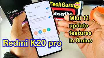 Redmi k20 pro miui 11 update features in 8mins