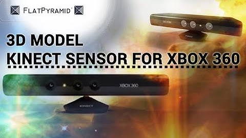 3D Model Kinect Sensor For Xbox 360 Review