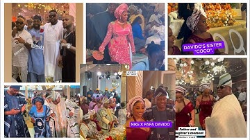 Davido ,Nike ,Sade,GOV. Adeleke & papa DAVIDO MELT HEARTS AT BRENDA ADELEKE 