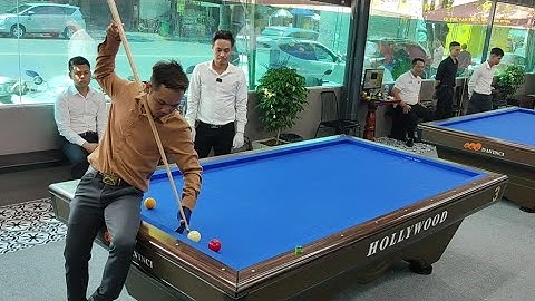 Bida cadre 71/2 HOÀNG VIỆT gặp HỒ DUY trận đấu hấp dẫn giải mở rộng CLB BÀ CHIỂU 3